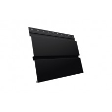 Квадро брус 0,45 Drap ST с пленкой RAL 9005 черный