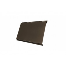 Вертикаль 0,2 classic 0,5 GreenCoat Pural BT с пленкой RR 32 темно-коричневый (RAL 8019 серо-коричневый)