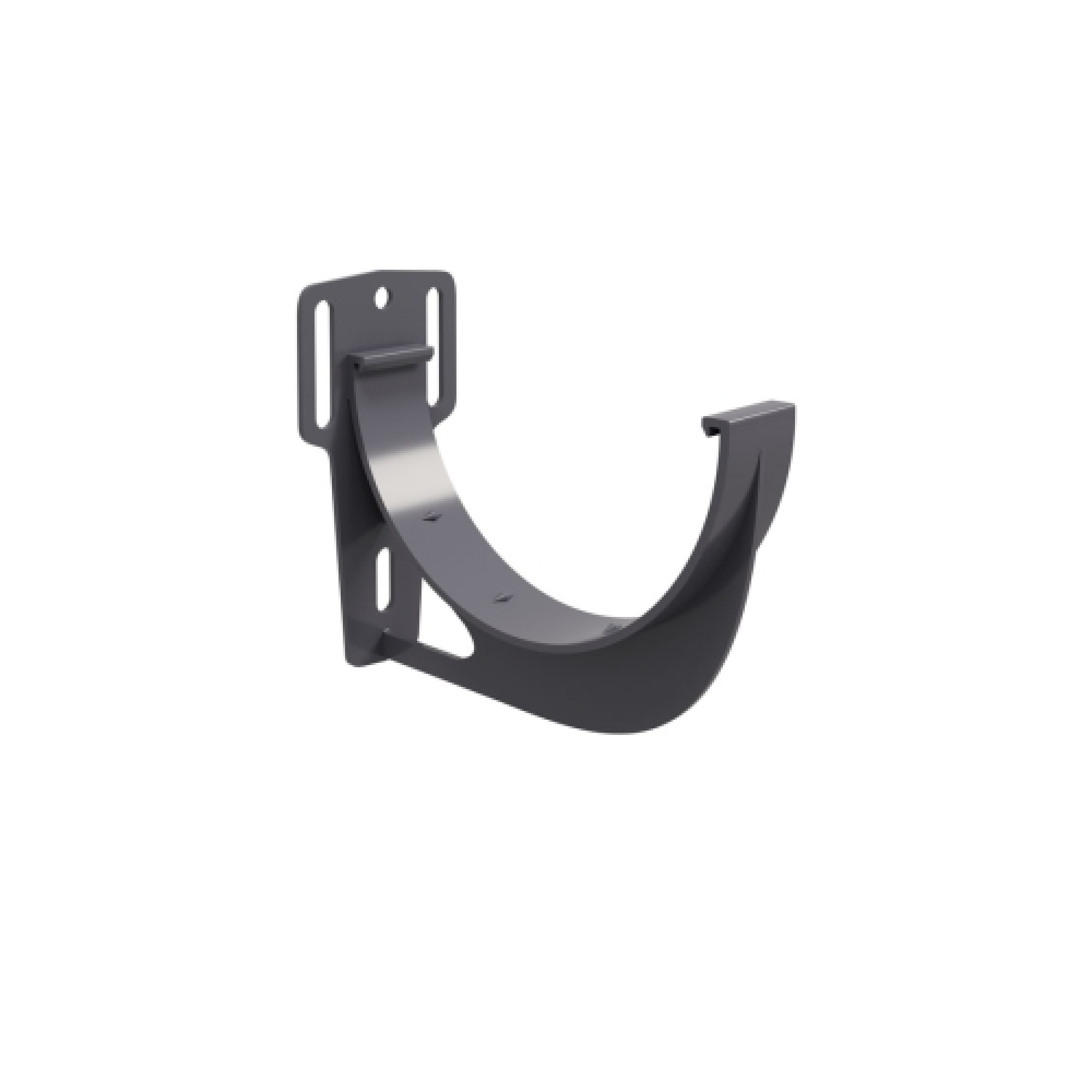 Кронштейн желоба slider Классика 120 ПВХ Grand Line графит (RAL 7024)