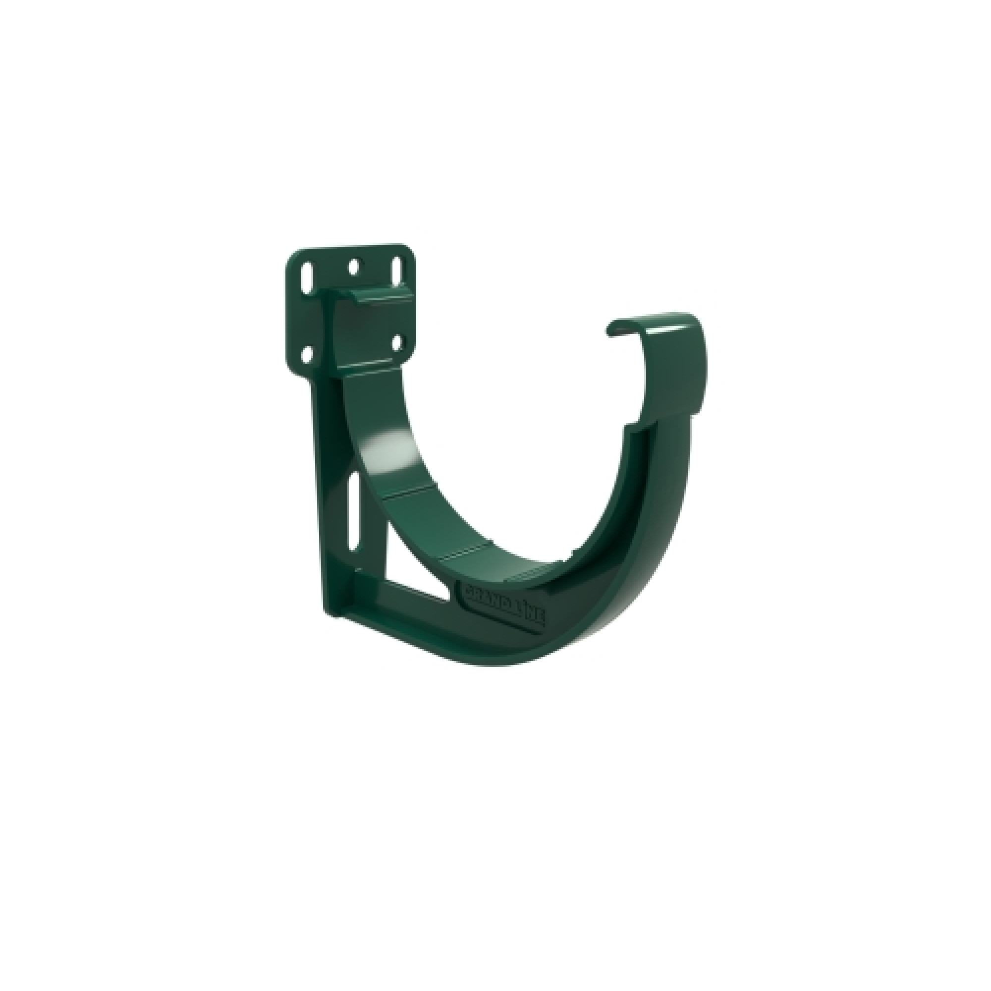 Кронштейн желоба slider Дизайн 135 ПВХ GL зелёный (RAL 6005)