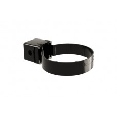 Хомут трубы Kliker ПВХ GL Premium черный (и.уп.) (RAL 9005)