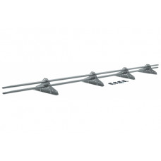 Снегозадержатель NEW трубчатый Grand Line RAL 7004 3м