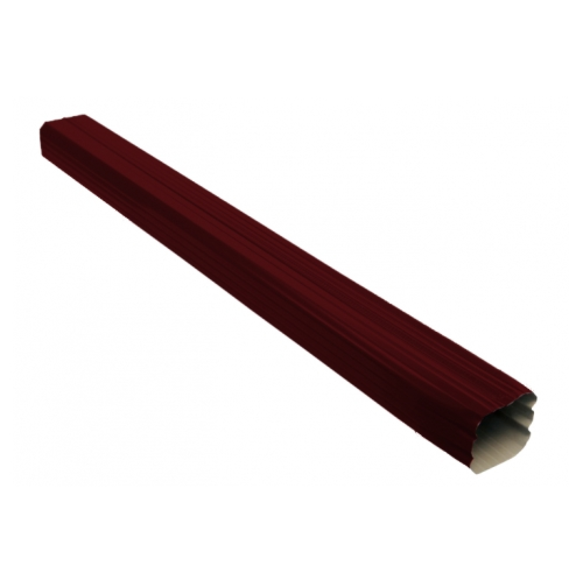 Труба прямоугольная Vortex 2м RAL 3005
