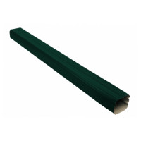 Труба прямоугольная Vortex 2м RAL 6005