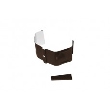 Крепление трубы для гофры на кирпич Vortex Lite Matt RAL 8017 шоколад