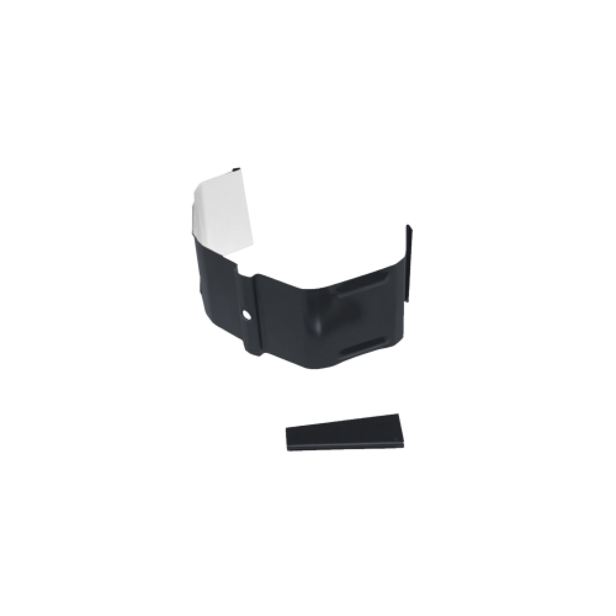 Крепление трубы для гофры на кирпич Vortex Lite Matt RAL 7024 мокрый асфальт