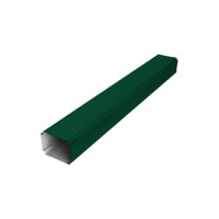 Труба гофрированная Vortex Lite 76х102х1000 мм PE RAL 6005 зеленый мох