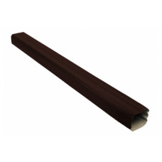 Труба прямоугольная Vortex Matt 2м RAL 8017