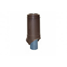 Выход канализации Krovent Pipe-VT 125/100 IS коричневый