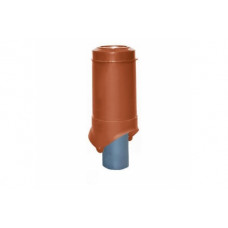Выход канализации Krovent Pipe-VT 125/100 IS кирпичный