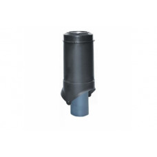 Выход канализации Krovent Pipe-VT 125/100 IS черный