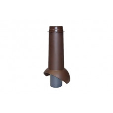 Выход канализации Krovent Pipe-VT 110 коричневый (НЕИЗ)