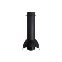 Выход канализации Krovent Pipe-VT 110 черный (НЕИЗ)