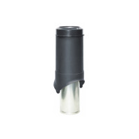 Выход вентиляции Krovent Pipe-VT 150 is черный