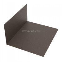 Планка примыкания 150х250х2000мм PE Super Matt 0,45 мм Zn140 RR23