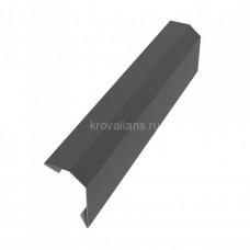 Пристенная планка в штробу 20х50х20х2000мм PE Rooftop Glance 0,5 Zn180  RR32