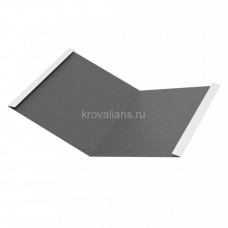 Ендова внутренняя 300х300х2000мм GreenCoat Pural BT Matt 0,6мм RR23 Matt