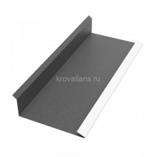 Торцевая планка внутренняя  35х118х2000мм GreenCoat Pural BT Matt 0,6мм RR23Matt
