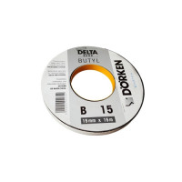 Delta-Butyl-Band B15 двусторонняя соединительная лента из бутилкаучука