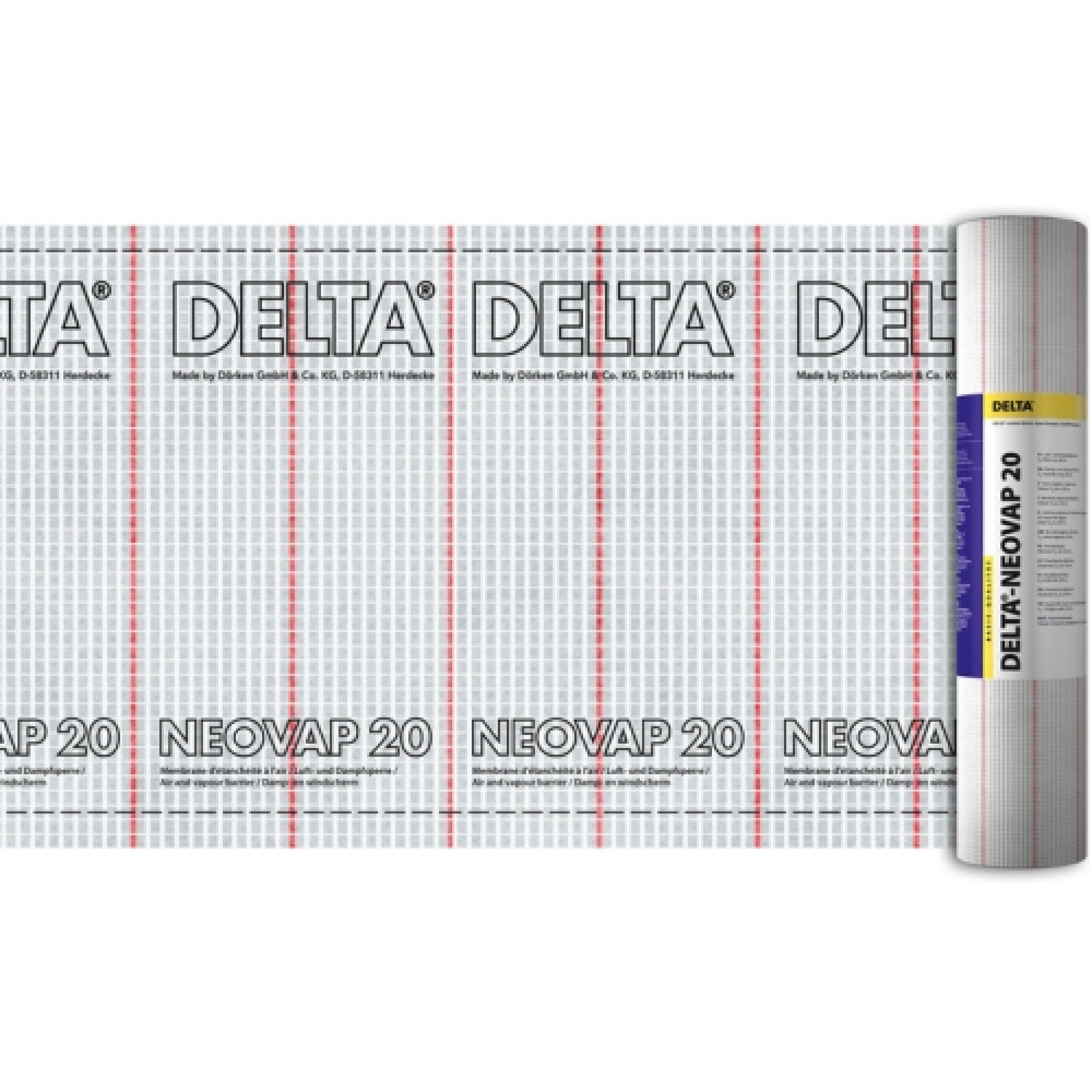 Delta-Neovap 20 армированная пароизоляционная пленка