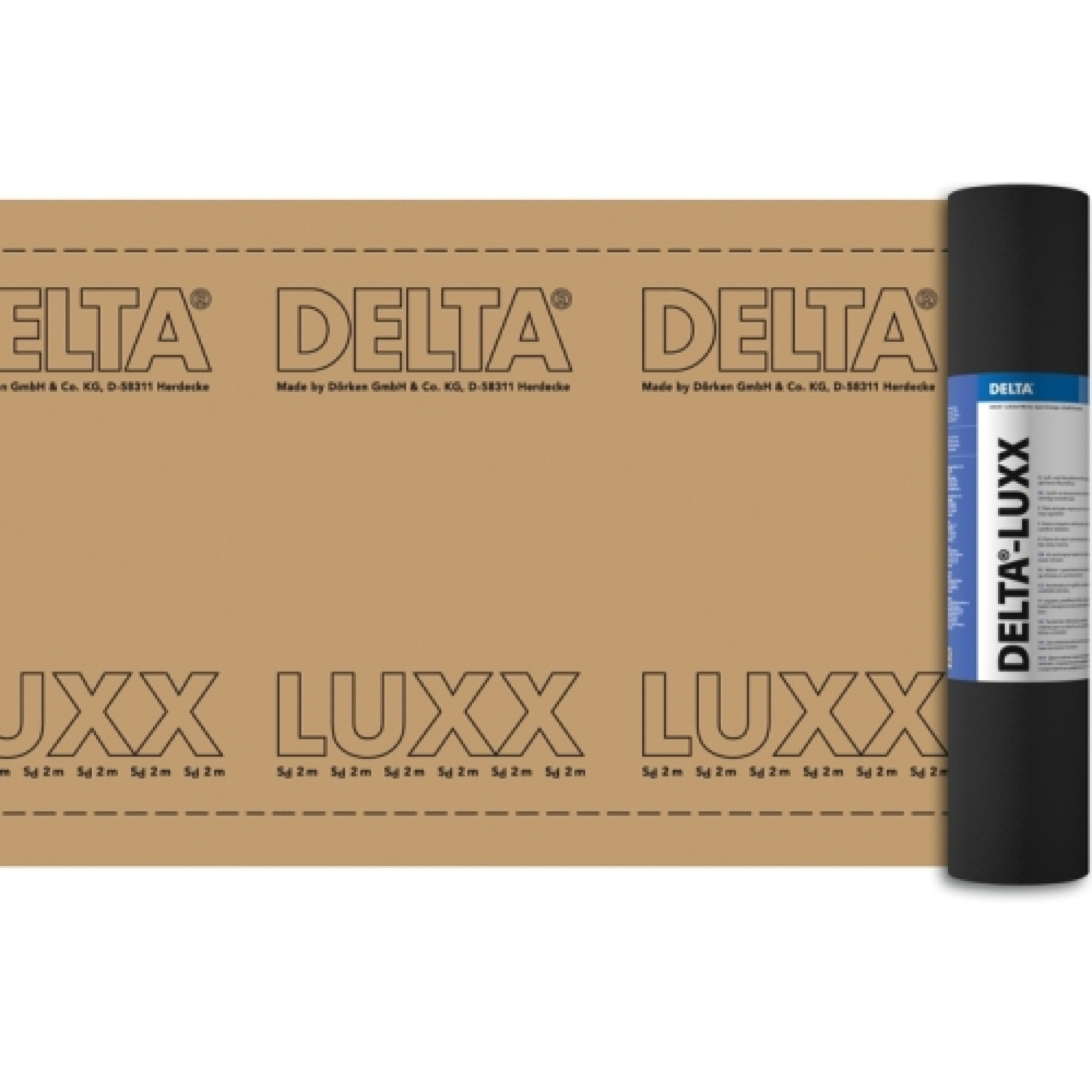 Delta-Luxx пароизоляционная плёнка с ограниченной паропроницаемостью