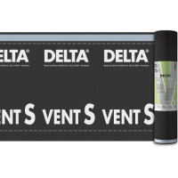 Delta-Vent S Plus диффузионная пленка с двумя зонами проклейки