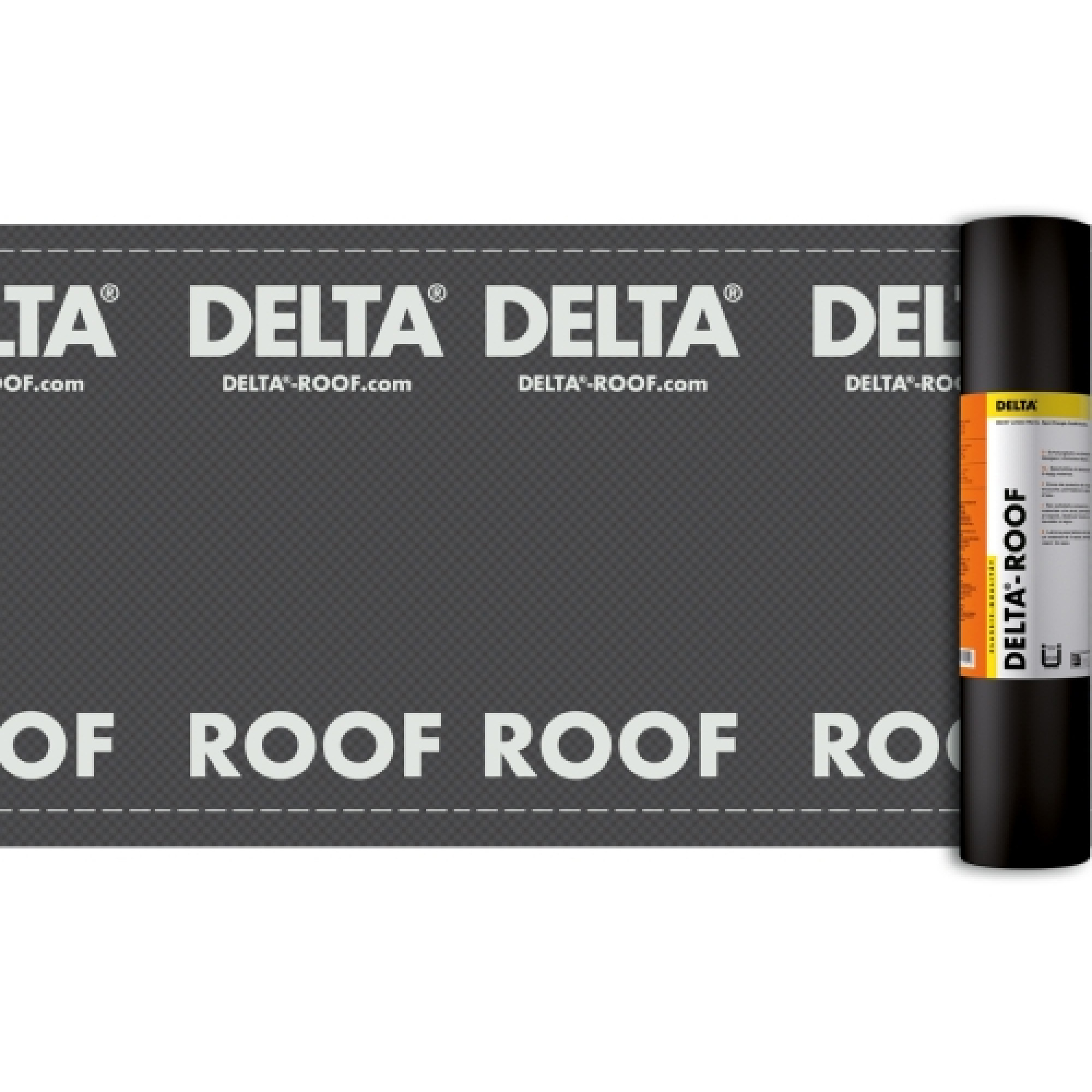 DELTA-ROOF гидроизоляционная плёнка/подкладочный ковёр под битумную