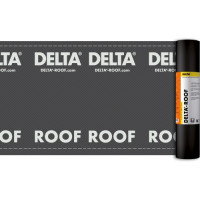 DELTA-ROOF гидроизоляционная плёнка/подкладочный ковёр под битумную