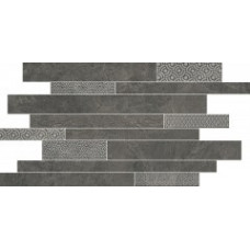 Декор к керамограниту «Керама Марацци Ламелла» тёмно-серый, 25×50.2 (SBM011\SG4585)