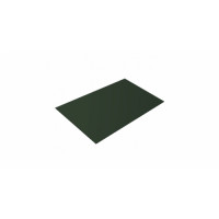 Плоский лист 0,5 GreenCoat Pural BT с пленкой RR 11 темно-зеленый (RAL 6020 хромовая зелень)