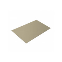 Плоский лист 0,5 Satin с пленкой RAL 1015 светлая слоновая кость