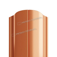 Штакетник металлический МЕТАЛЛ ПРОФИЛЬ ELLIPSE-O 19х126 (AGNETA-03-Copper\Copper-0.5)