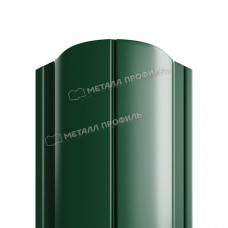 Штакетник металлический МЕТАЛЛ ПРОФИЛЬ ELLIPSE-O 19х126 NormanMP (ПЭ-01-6005-0.5)
