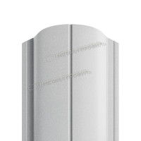 Штакетник металлический МЕТАЛЛ ПРОФИЛЬ ELLIPSE-O 19х126 NormanMP (ПЭ-01-9006-0.5)
