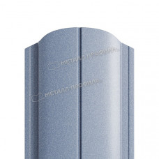 Штакетник металлический МЕТАЛЛ ПРОФИЛЬ ELLIPSE-O 19х126 (PURMAN-20-Galmei-0.5)