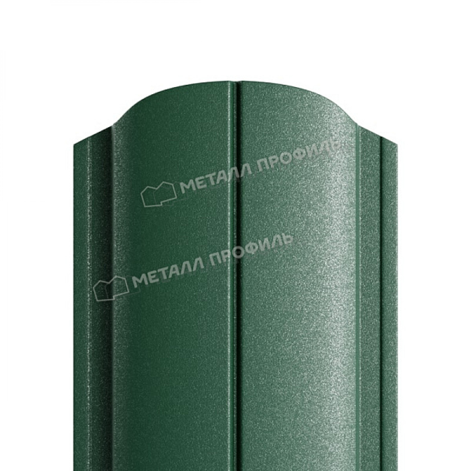 Штакетник металлический МЕТАЛЛ ПРОФИЛЬ ELLIPSE-O 19х126 (VikingMP E-20-6005-0.5)