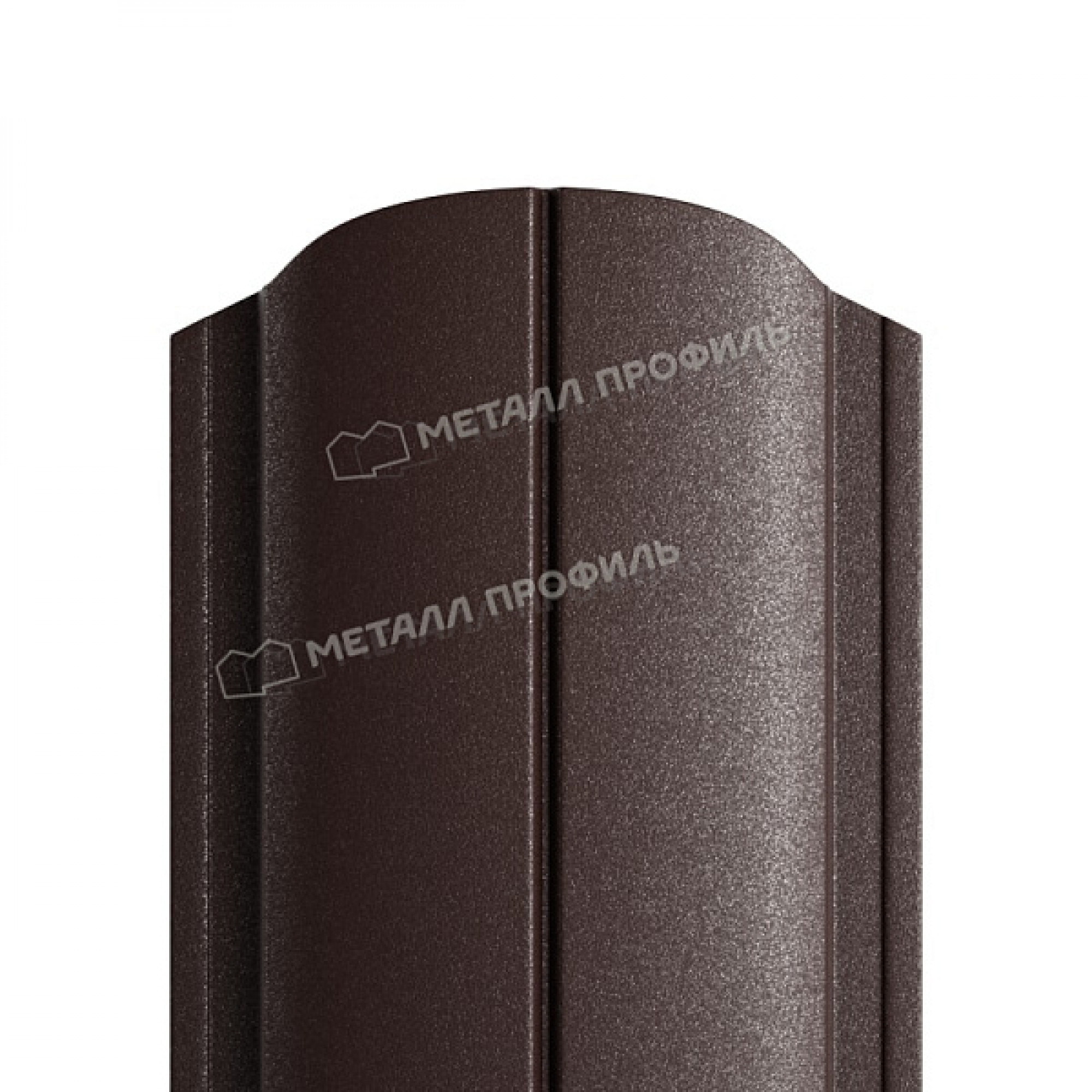 Штакетник металлический МЕТАЛЛ ПРОФИЛЬ ELLIPSE-O 19х126 (VikingMP E-20-RR32-0.5)