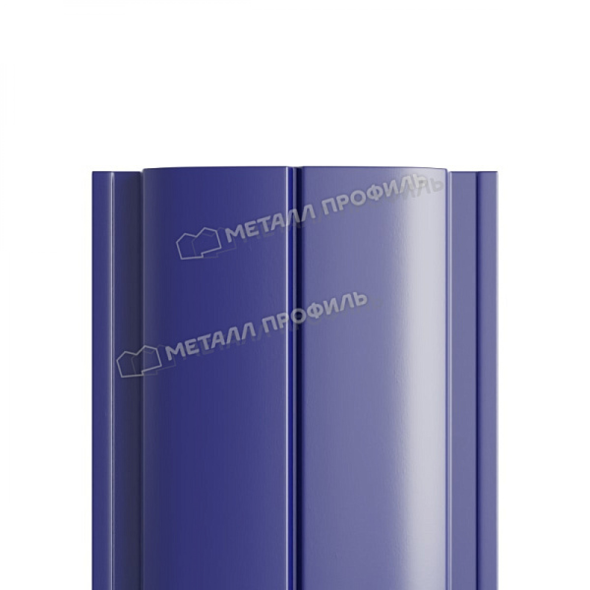 Штакетник металлический МЕТАЛЛ ПРОФИЛЬ ELLIPSE-T 19х126 NormanMP (ПЭ-01-5002-0.5)