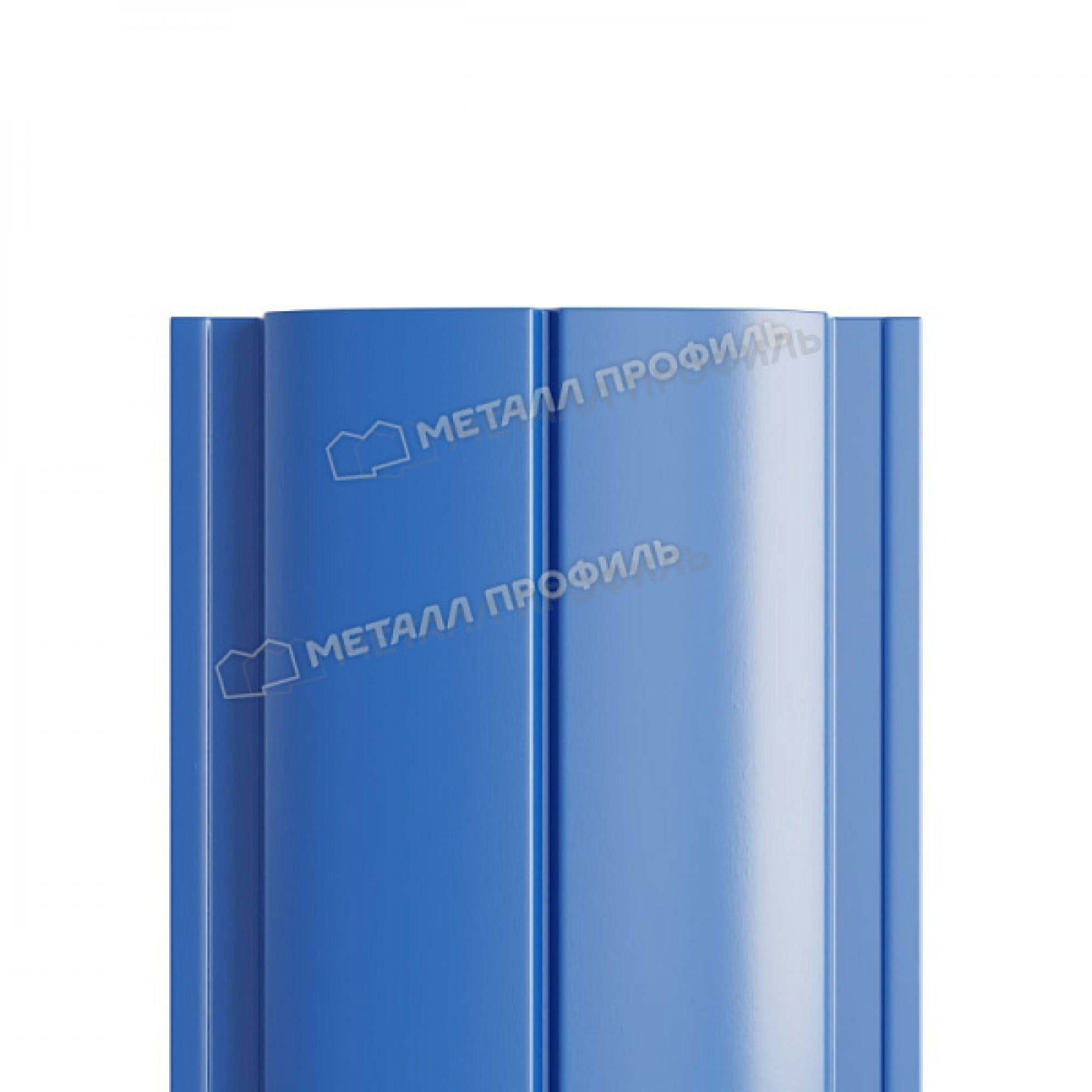 Штакетник металлический МЕТАЛЛ ПРОФИЛЬ ELLIPSE-T 19х126 (ПЭ-01-5005-0.45)