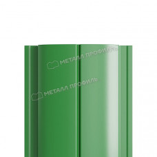 Штакетник металлический МЕТАЛЛ ПРОФИЛЬ ELLIPSE-T 19х126 NormanMP (ПЭ-01-6002-0.5)