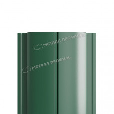 Штакетник металлический МЕТАЛЛ ПРОФИЛЬ ELLIPSE-T 19х126 NormanMP (ПЭ-01-6005-0.5)