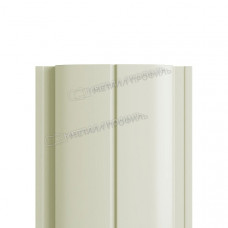 Штакетник металлический МЕТАЛЛ ПРОФИЛЬ ELLIPSE-T 19х126 NormanMP (ПЭ-01-9002-0.5)
