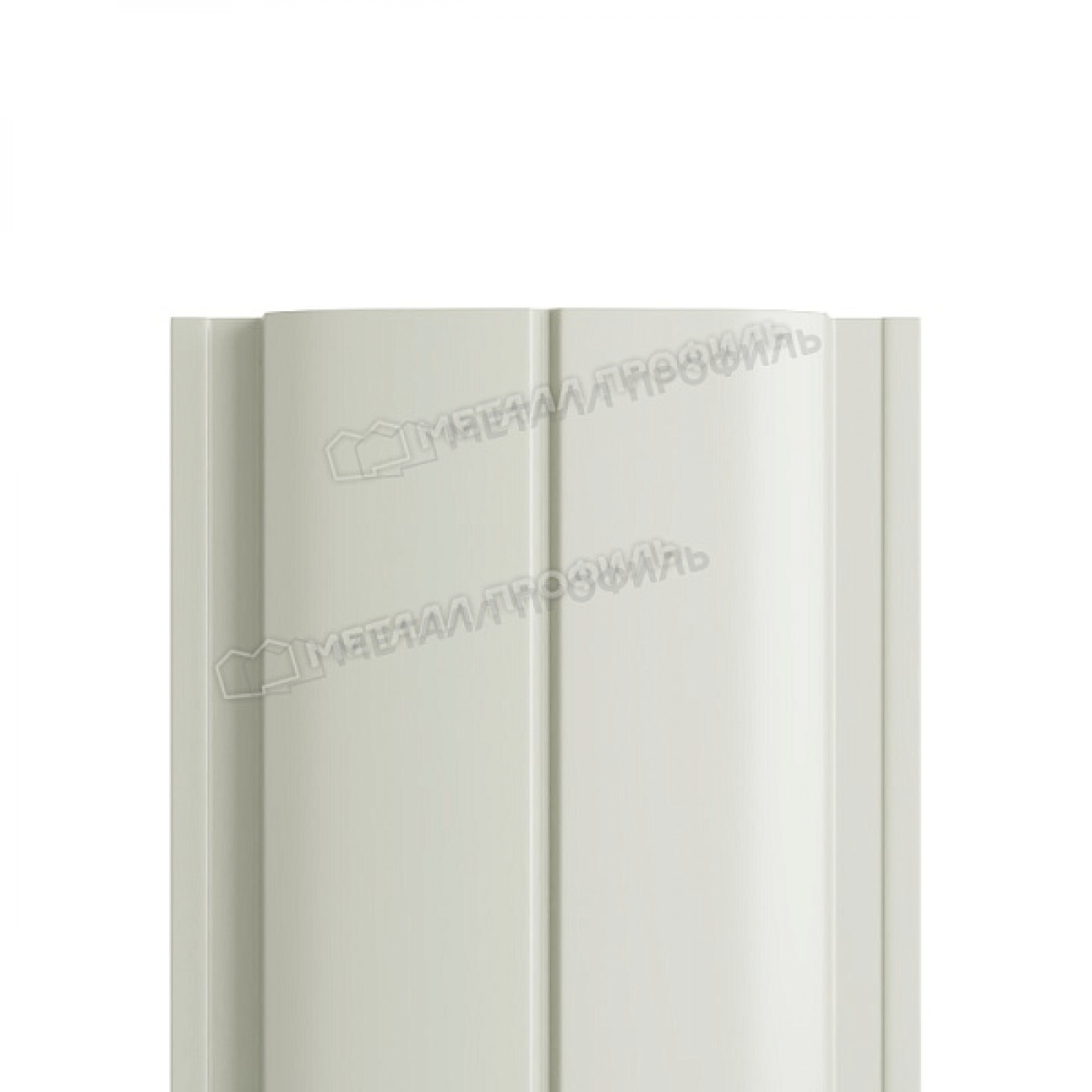 Штакетник металлический МЕТАЛЛ ПРОФИЛЬ ELLIPSE-T 19х126 NormanMP (ПЭ-01-9003-0.5)