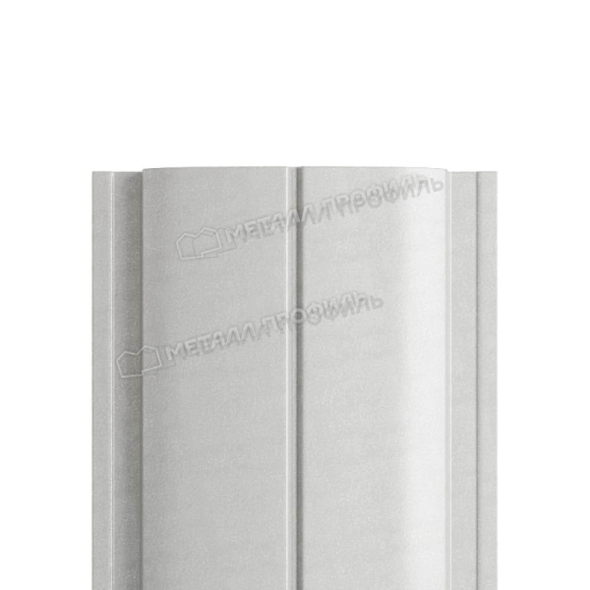 Штакетник металлический МЕТАЛЛ ПРОФИЛЬ ELLIPSE-T 19х126 NormanMP (ПЭ-01-9006-0.5)