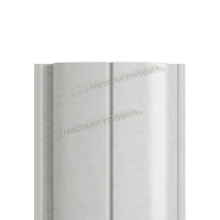 Штакетник металлический МЕТАЛЛ ПРОФИЛЬ ELLIPSE-T 19х126 NormanMP (ПЭ-01-9006-0.5)