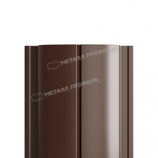 Штакетник металлический МЕТАЛЛ ПРОФИЛЬ ELLIPSE-T 19х126 NormanMP (ПЭ-01-RR32-0.5)