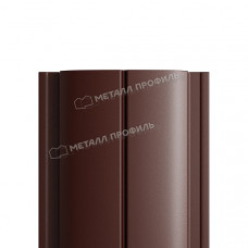 Штакетник металлический МЕТАЛЛ ПРОФИЛЬ ELLIPSE-T 19х126 (PURETAN-20-8017-0.5)