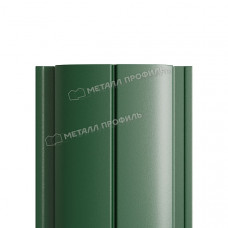 Штакетник металлический МЕТАЛЛ ПРОФИЛЬ ELLIPSE-T 19х126 (PURMAN-20-6005-0.5)