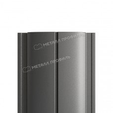 Штакетник металлический МЕТАЛЛ ПРОФИЛЬ ELLIPSE-T 19х126 (PURMAN-20-7024-0.5)