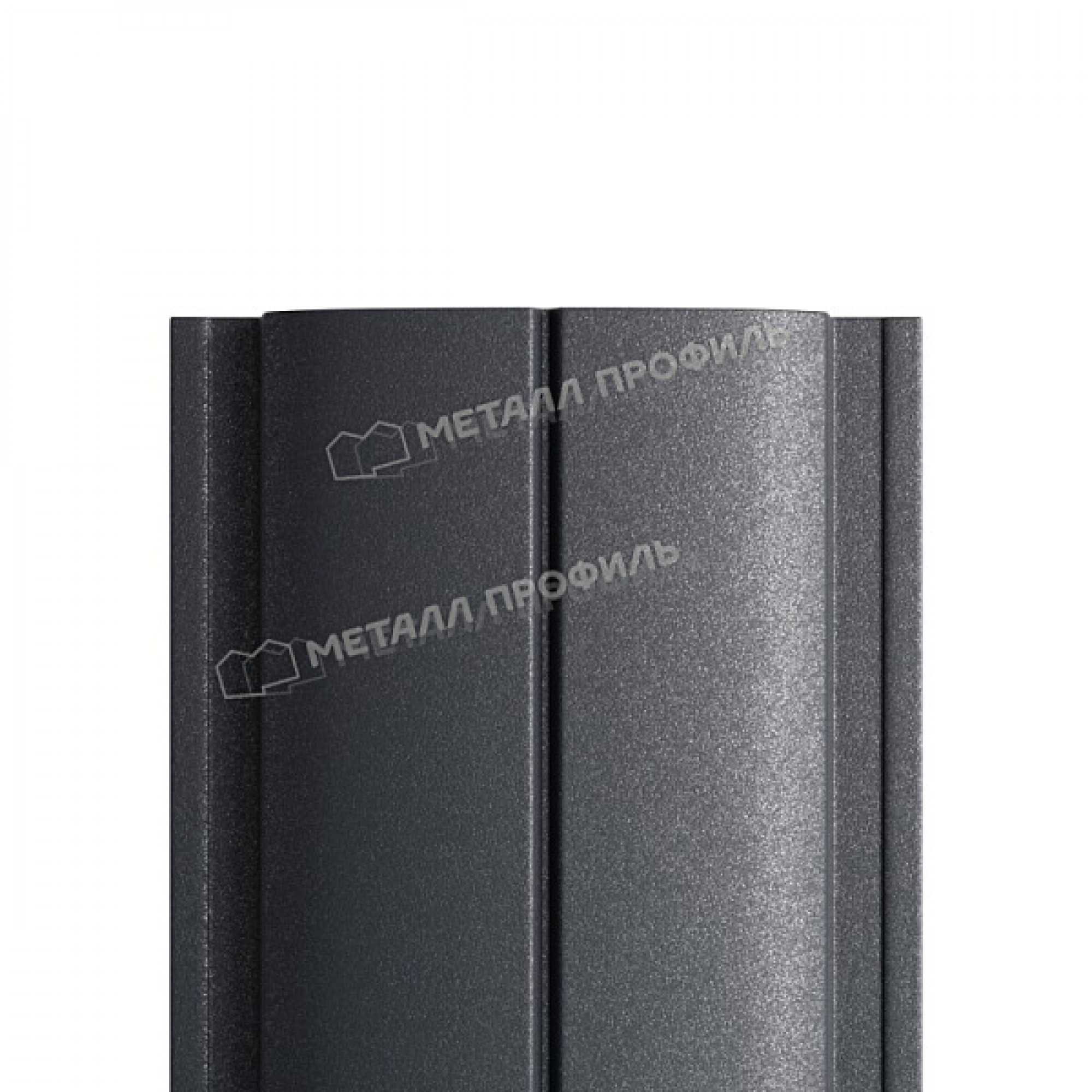 Штакетник металлический МЕТАЛЛ ПРОФИЛЬ ELLIPSE-T 19х126 (ПЭМАД-01-7024\7024-0.4)